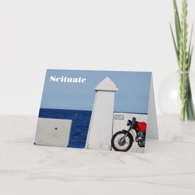 Tarjeta de felicitación de Scituate Massachusetts (Anverso)