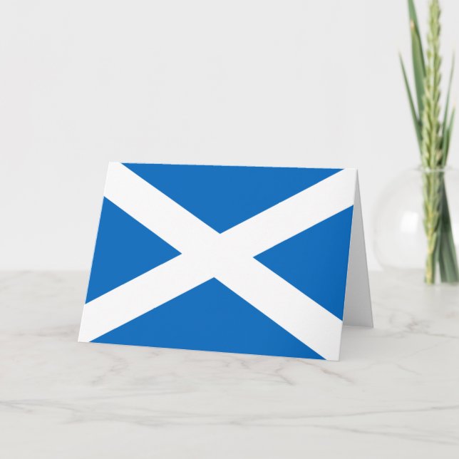 tarjeta de felicitación de scotland (Anverso)