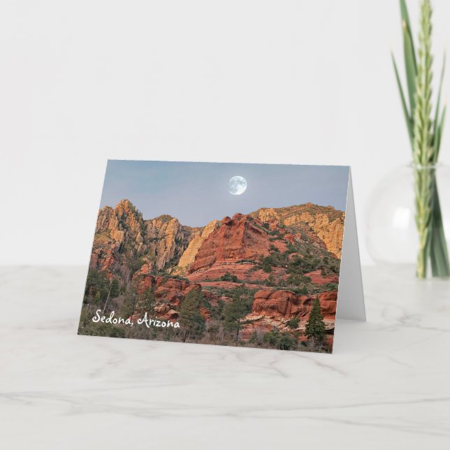 Tarjeta de felicitación de Sedona, Arizona (Anverso)