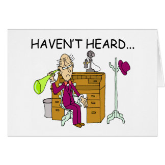 Tarjeta de felicitación de seguimiento de ventas