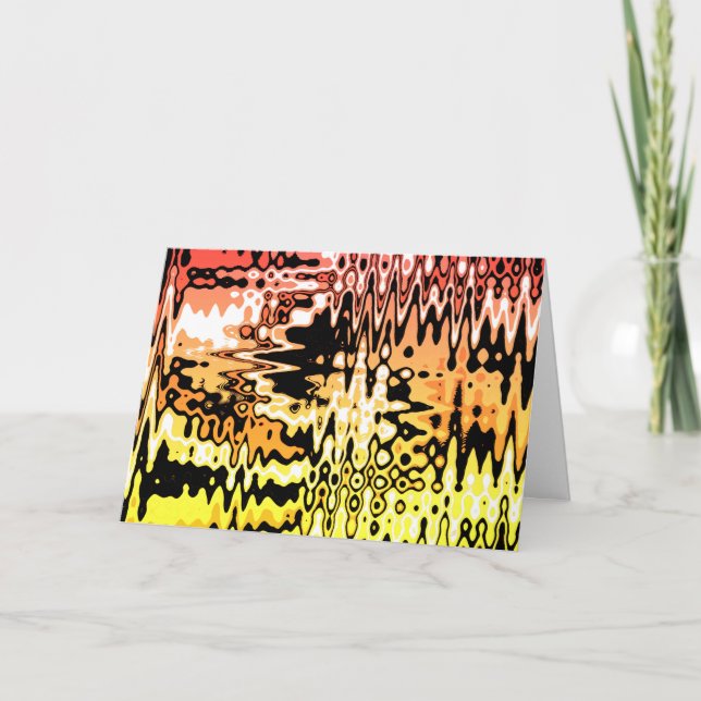 Tarjeta de felicitación de sensaciones (Anverso)