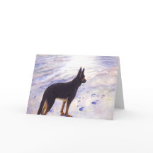 Tarjeta de felicitación de Shepherd de Alemania