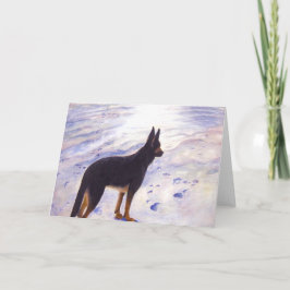 Tarjeta de felicitación de Shepherd de Alemania