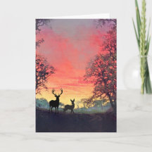 Tarjeta de felicitación de Silhouette