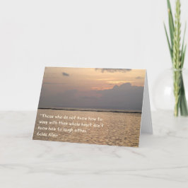 Tarjeta de felicitación de simpatía Golda Meir Tex