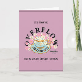 Tarjeta de felicitación de sobrevuelo - Adiela Ako