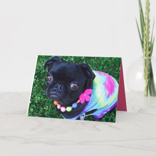 Tarjeta de felicitación de Srta. Harley (Anverso)