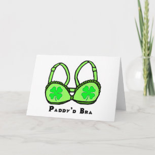 Tarjeta de felicitación de St Patrick del