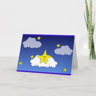 Tarjeta de felicitación de Star Child