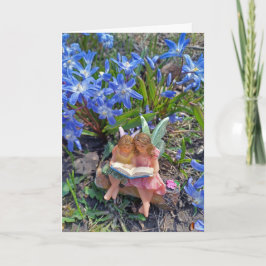 Tarjeta de felicitación de Storytime Fairy Garden