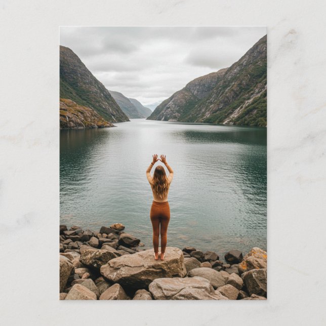 Tarjeta de felicitación de su propio Personalizado (Anverso)