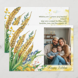 Tarjeta de felicitación de Sukkot Blessings
