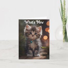 Tarjeta de felicitación de Sweet Kitten