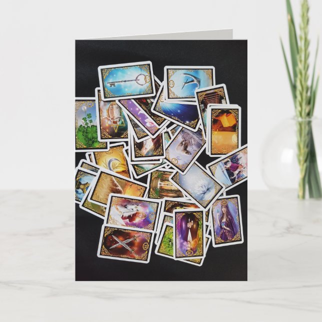 tarjeta de felicitación de tarjetas de inicio (Anverso)