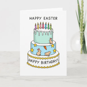 Tarjeta de Felicitación de Tarta de Celebración