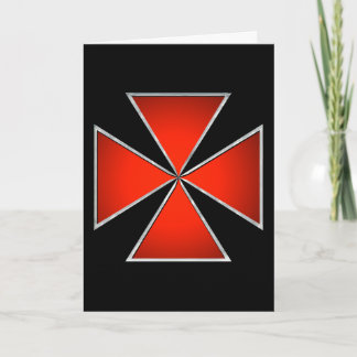 Tarjeta de felicitación de Templar