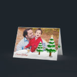 Tarjeta de felicitación de temporada de fotos de S<br><div class="desc">¿Quieres enviar tarjetas de Navidad a tus amigos y familiares? No hay nada mejor que compartir con ellos la foto de tu familia/niños esta temporada de vacaciones. Todo lo que tienes que hacer es cambiar esta muestra de fotos y colocar tu propia foto, y cambiar los textos. Puedes hacer que...</div>