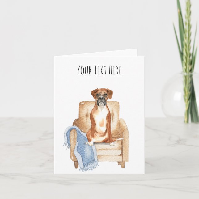 Tarjeta de felicitación de texto personalizada par (Anverso)