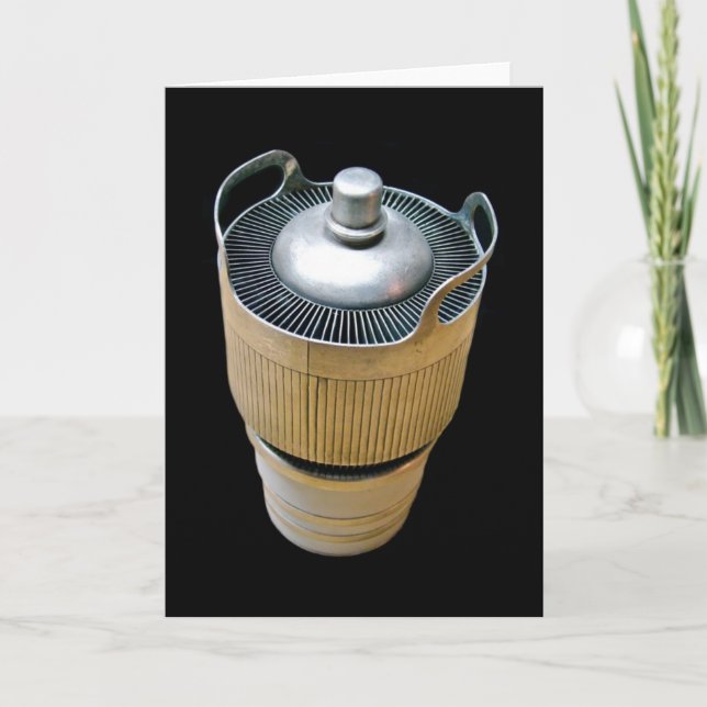 Tarjeta de felicitación de transmisión de alta pot (Anverso)