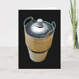 Tarjeta de felicitación de transmisión de alta pot