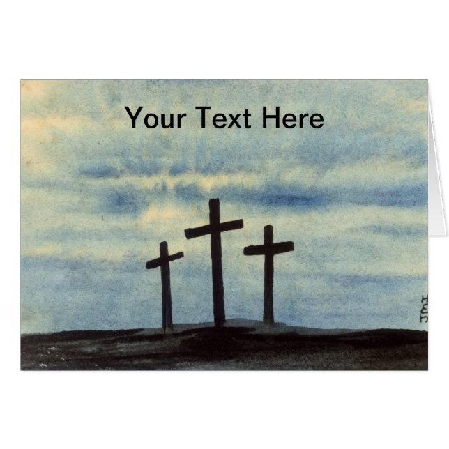 Tarjeta de felicitación de Trinidad (Anverso (Horizontal))