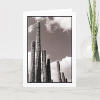 Tarjeta de felicitación de tubos de órganos