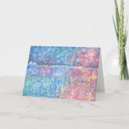 Tarjeta de felicitación de Tum por Iris Grace Pain