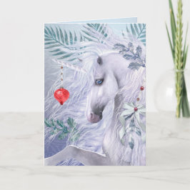 Tarjeta de felicitación de unicornio Deluxe para n