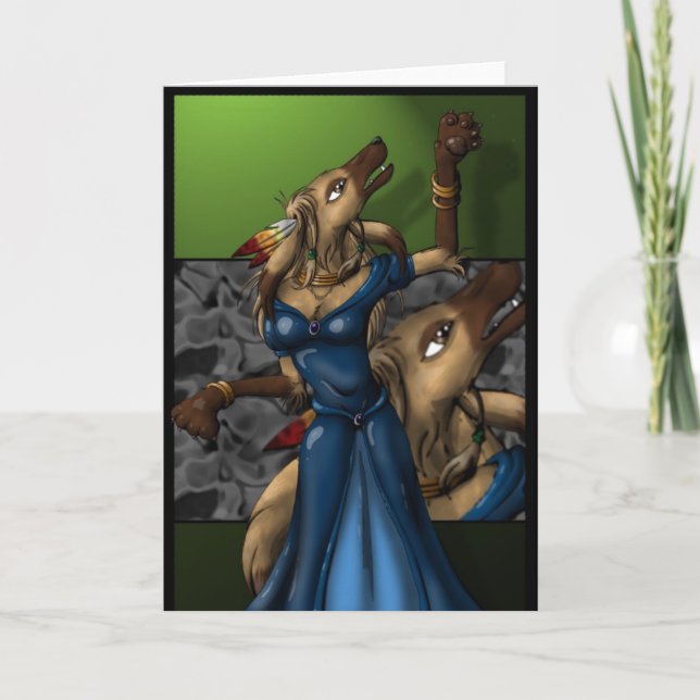 Tarjeta de felicitación de Urzuela (Anverso)