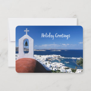 Tarjeta de felicitación de vacaciones