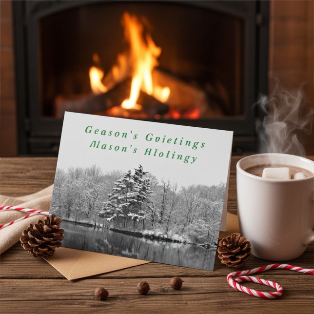 Tarjeta de Felicitación de Vacaciones de Invierno  (Subido por el creador)