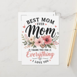 Tarjeta de Felicitación de Vacaciones para la Mejo