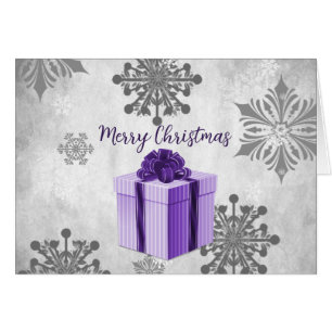 Tarjeta de felicitación de vacaciones para Navidad