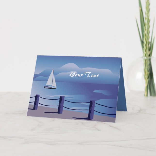 Tarjeta de felicitación de vela para Personalizado (Anverso)