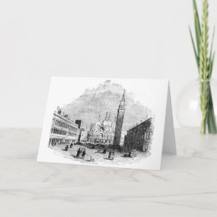 Tarjeta de felicitación de Venecia