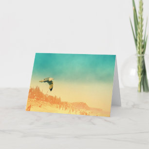 Tarjeta de felicitación de verano vintage