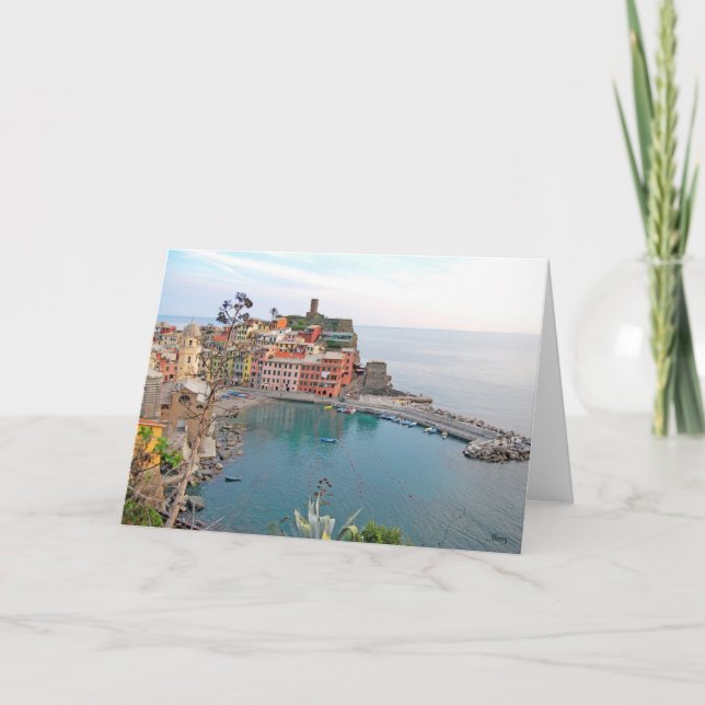 Tarjeta de felicitación de Vernaza (Anverso)