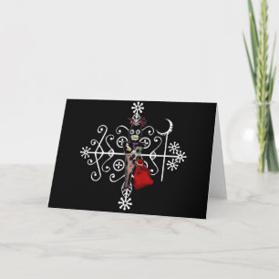 Tarjeta de felicitación de Veve de la muñeca del