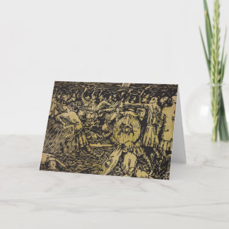 Tarjeta de felicitación de Viking Heimskringla