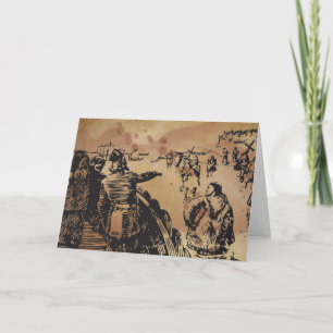 Tarjeta de felicitación de Viking Heimskringla