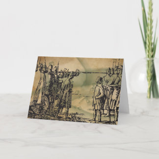 Tarjeta de felicitación de Viking Heimskringla