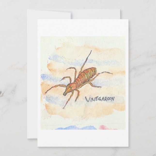 Tarjeta de Felicitación de Vinagreón (Anverso)