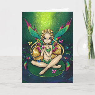 Tarjeta de felicitación de "Waterlily"