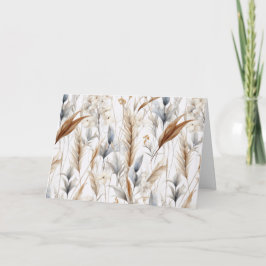 Tarjeta de felicitación de Wheatfield