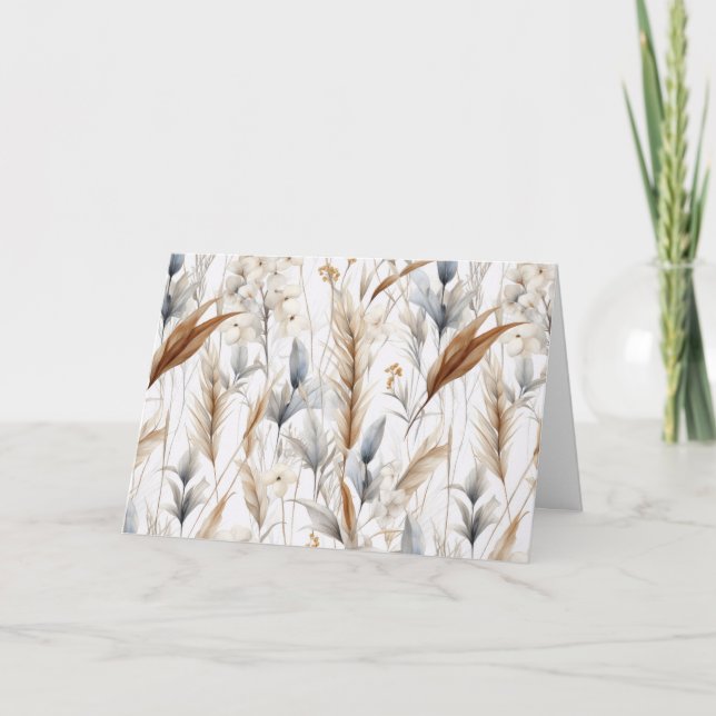 Tarjeta de felicitación de Wheatfield (Anverso)