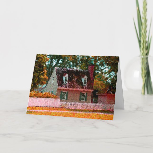 Tarjeta de felicitación de Williamsburg (Anverso)