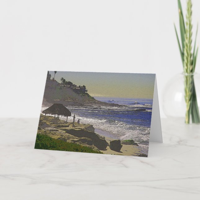 Tarjeta de felicitación de Windansea (Anverso)