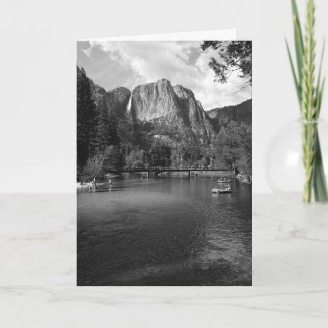 Tarjeta de felicitación de Yosemite (Anverso)