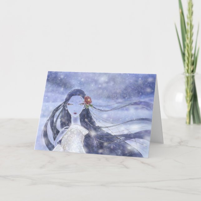 Tarjeta de felicitación de Yukionna (Anverso)