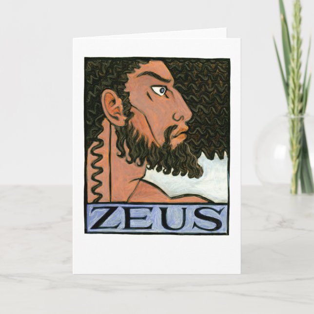 Tarjeta de felicitación de Zeus (Anverso)